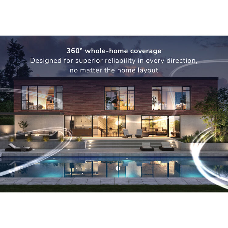 Netgear Orbi 870 WiFi 7 3-pack mesh expansion system in desktop form factor — view 4