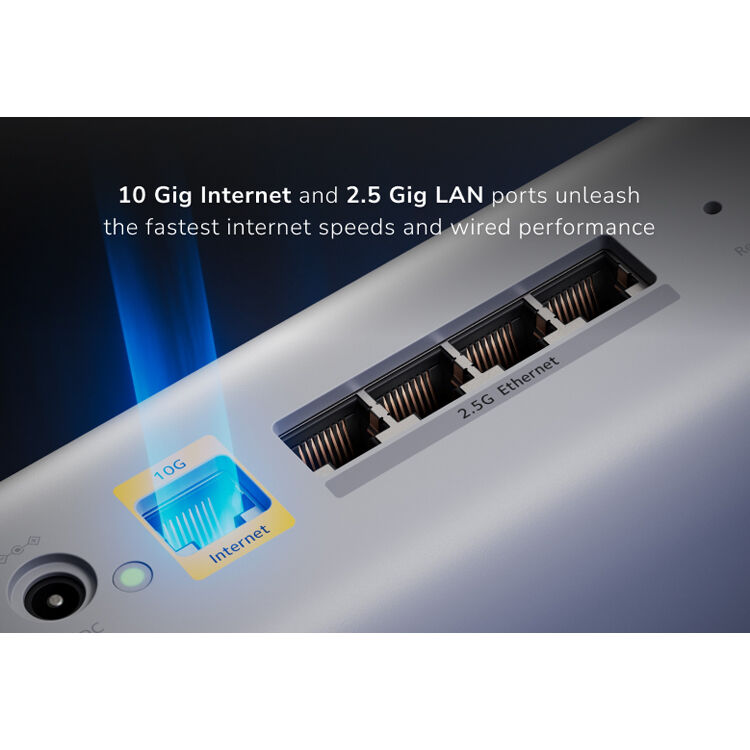 Netgear Orbi 870 WiFi 7 3-pack mesh expansion system in desktop form factor — view 6