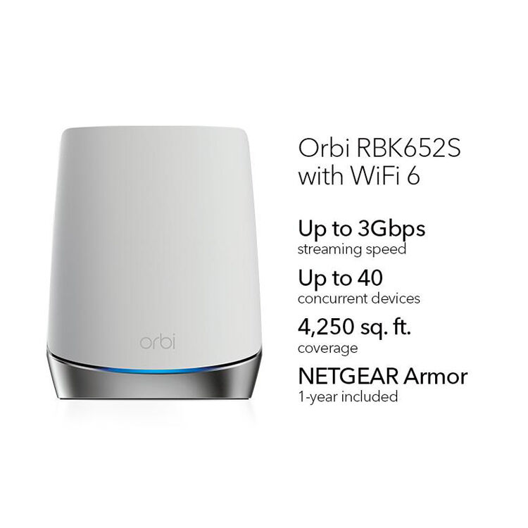 Orbi 2-pack bundle with 1 year of Armor security — view 7