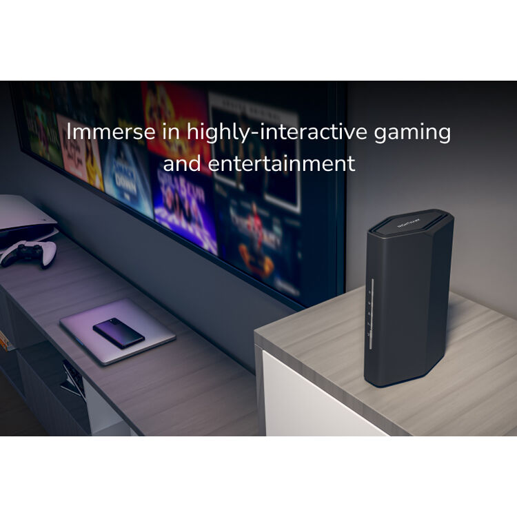 Netgear Nighthawk RS100-100NAS Wi‑Fi 7 router with BE3600 throughput and 4 ports — view 5