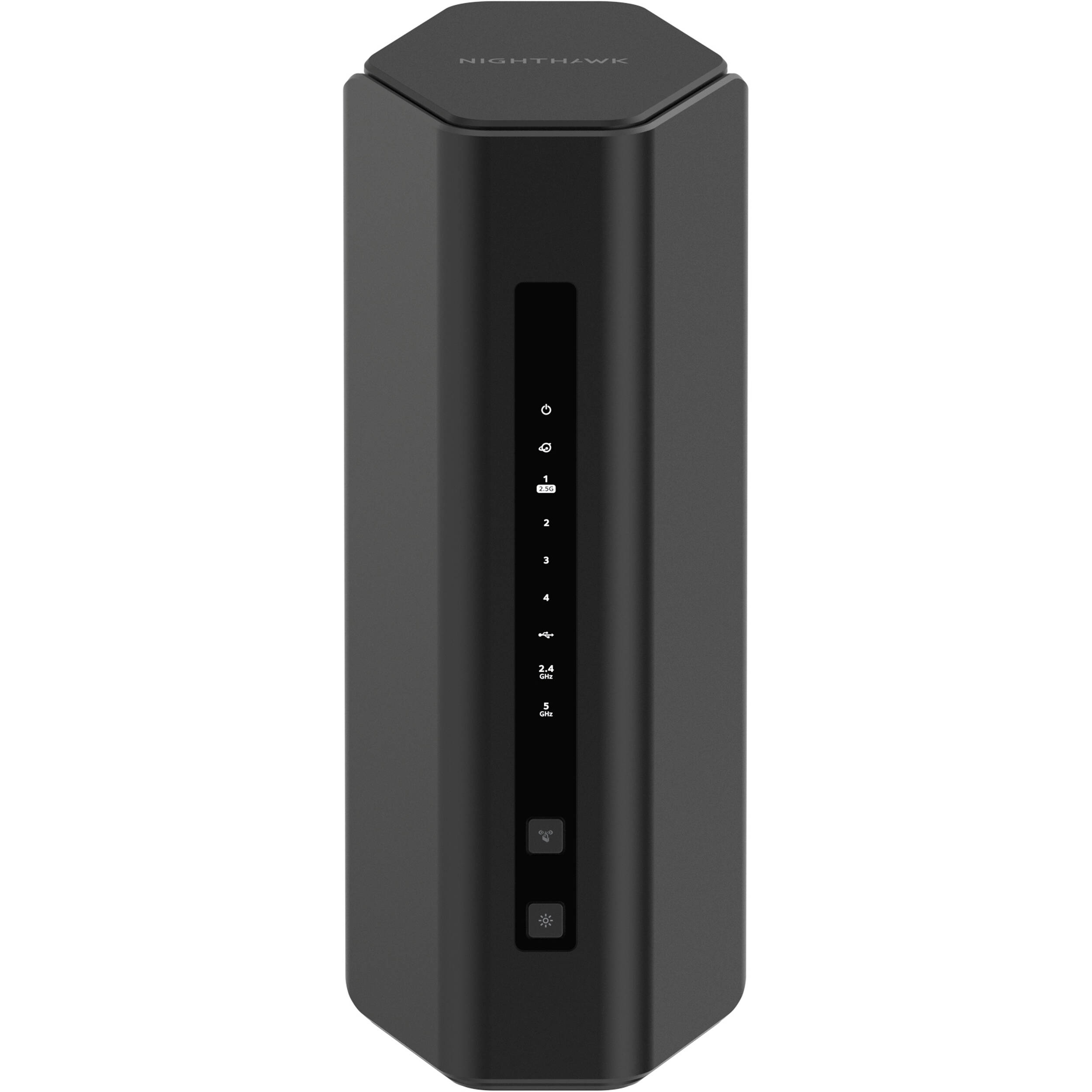 Netgear Nighthawk RS200 WiFi 7 BE6500 desktop router for premium home networking — view 2