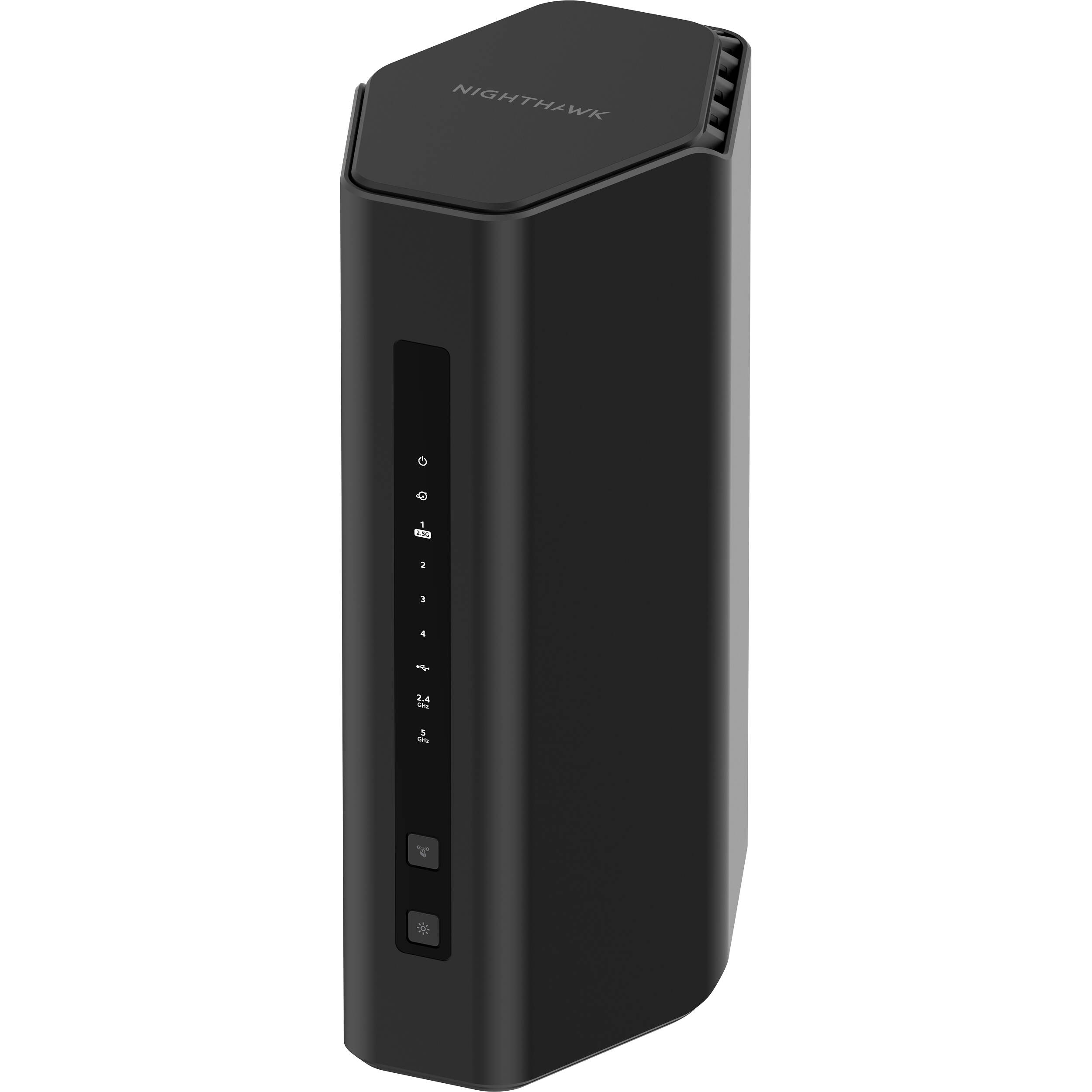 Netgear Nighthawk RS200 WiFi 7 BE6500 desktop router for premium home networking — view 3