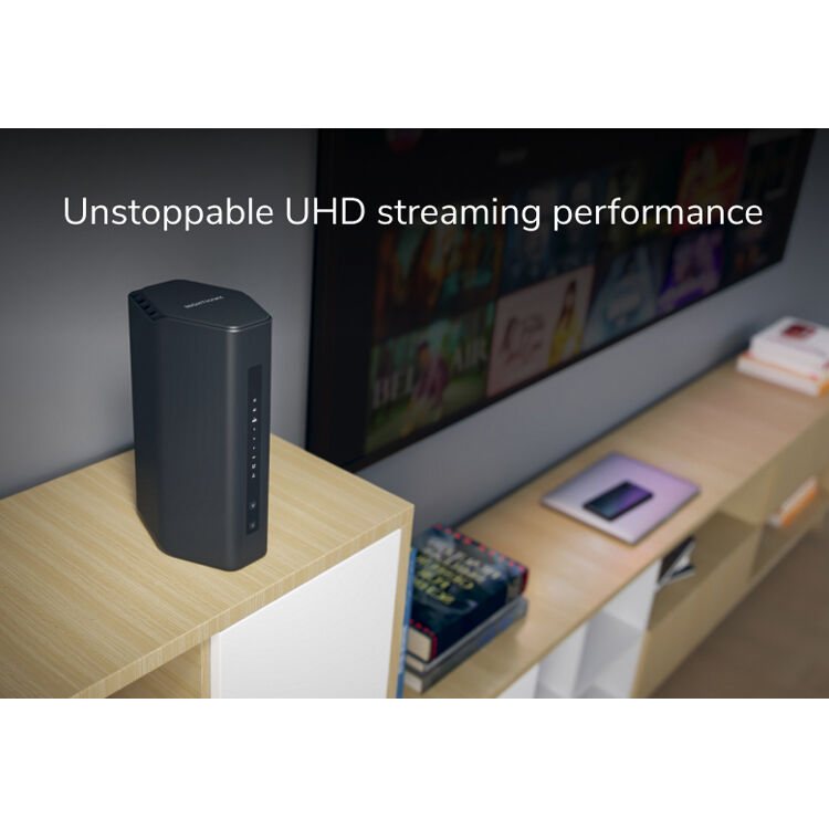 Netgear Nighthawk RS200 WiFi 7 BE6500 desktop router for premium home networking — view 9