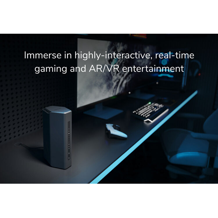 Netgear Nighthawk RS500 WiFi 7 BE12000 router for whole-home mesh coverage and multi-gig connectivity — view 7