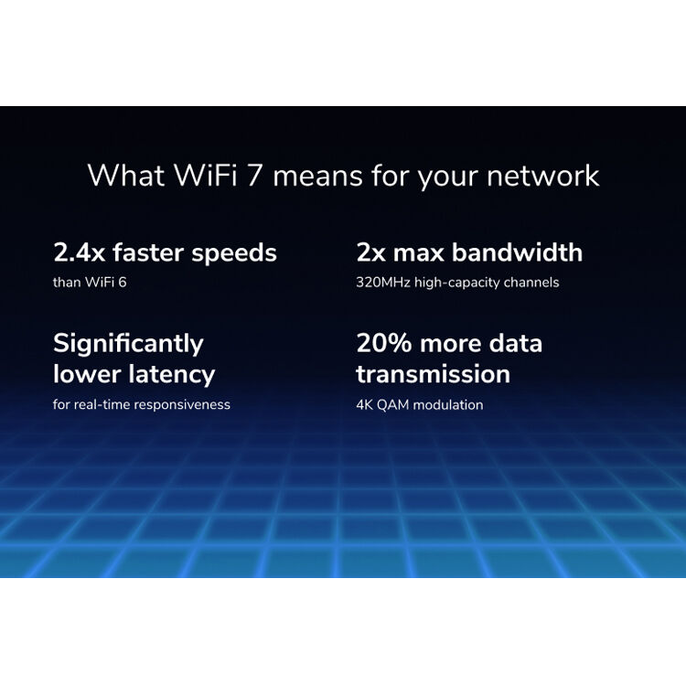 Netgear Nighthawk RS500 WiFi 7 BE12000 router for whole-home mesh coverage and multi-gig connectivity — view 9