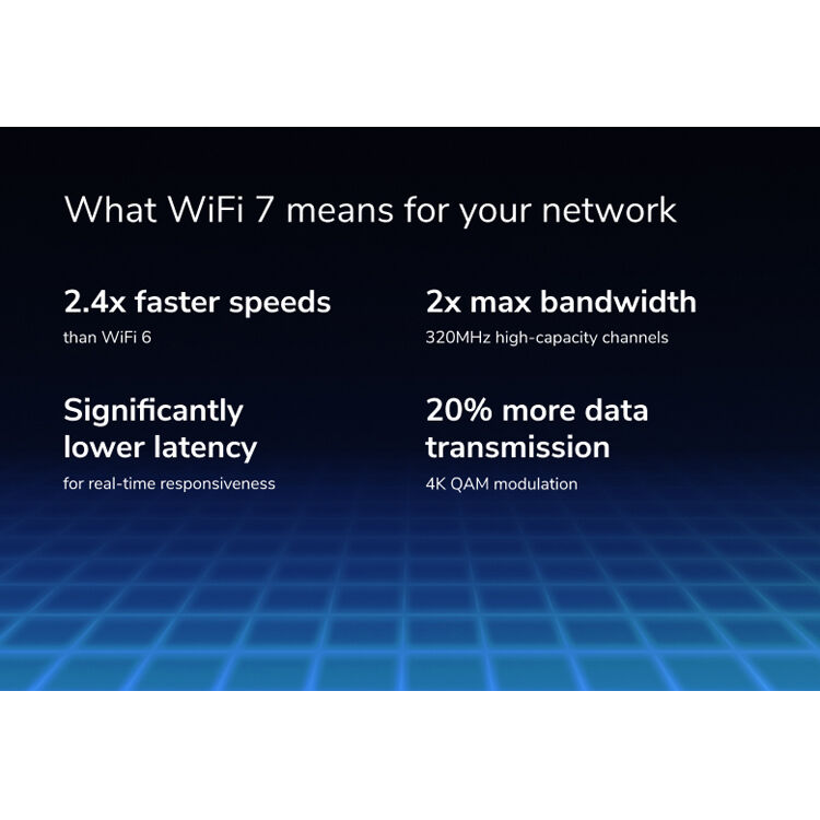 Netgear Nighthawk RS600 WiFi 7 BE18000 desktop router with 5 Ethernet ports — view 8