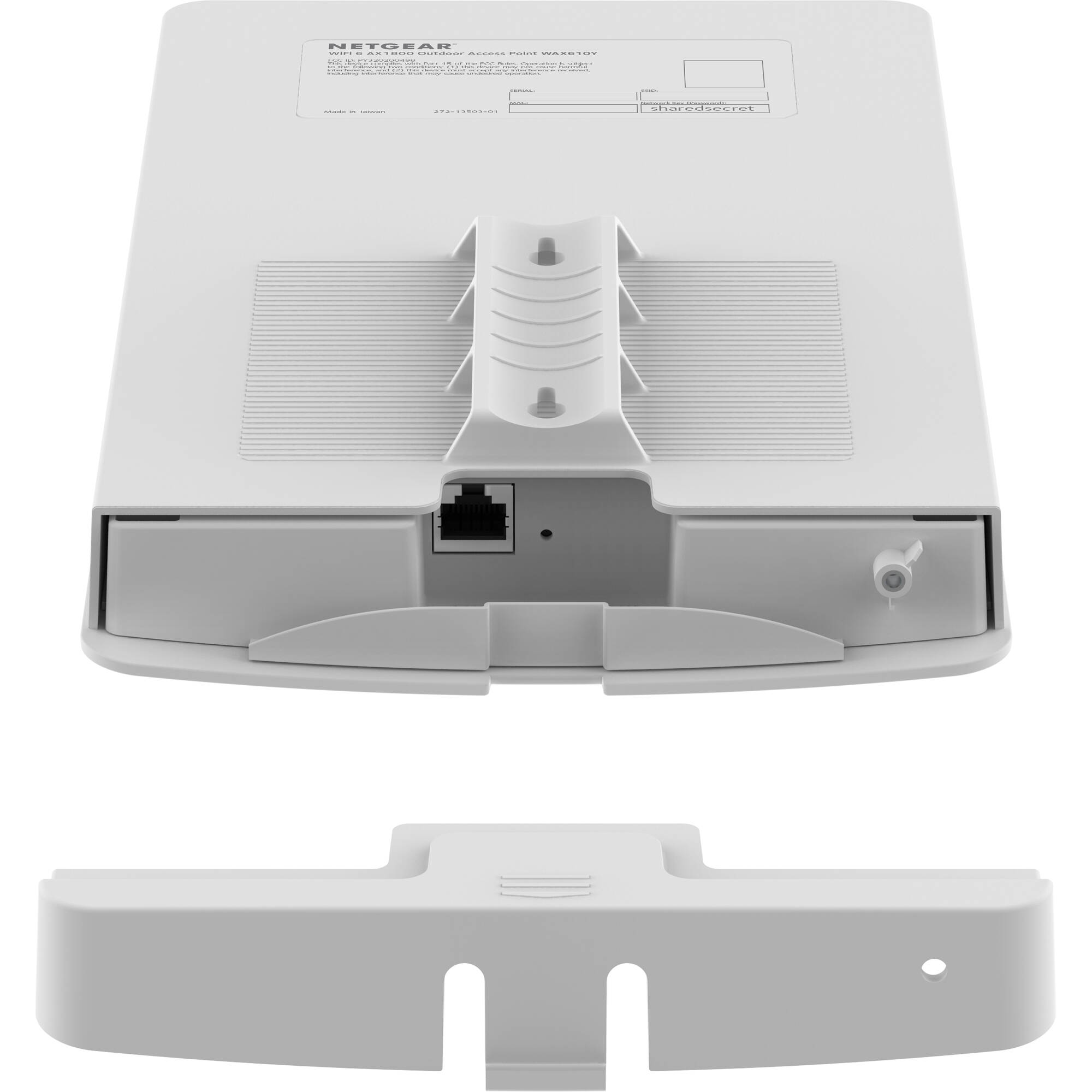 Netgear WAX610Y WiFi 6 outdoor access point for business wireless coverage — view 10