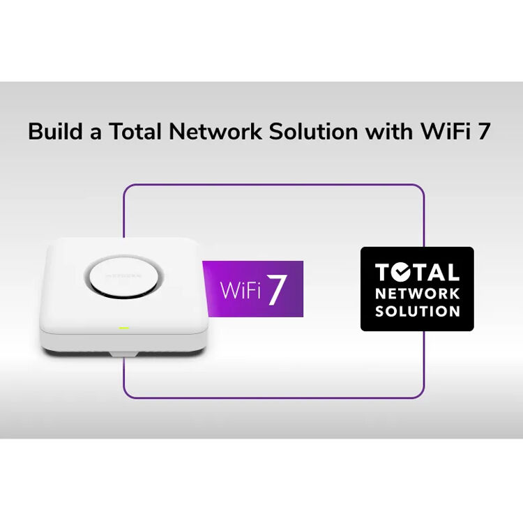 Netgear WBE710 WiFi 7 tri-band PoE indoor access point with 2.5G Ethernet — view 21