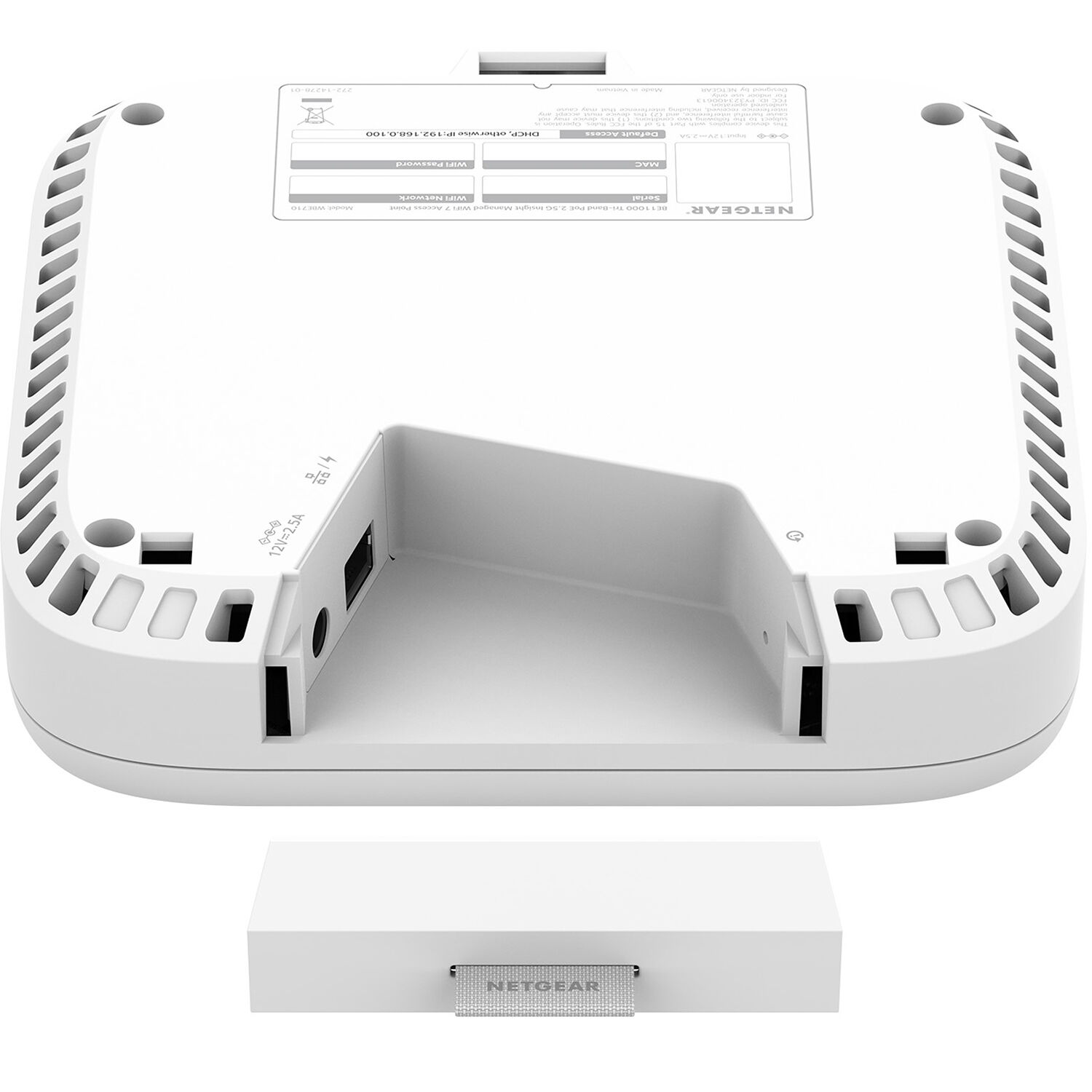 Netgear WBE718 WiFi 7 cloud managed indoor access point for business wireless networks — view 12