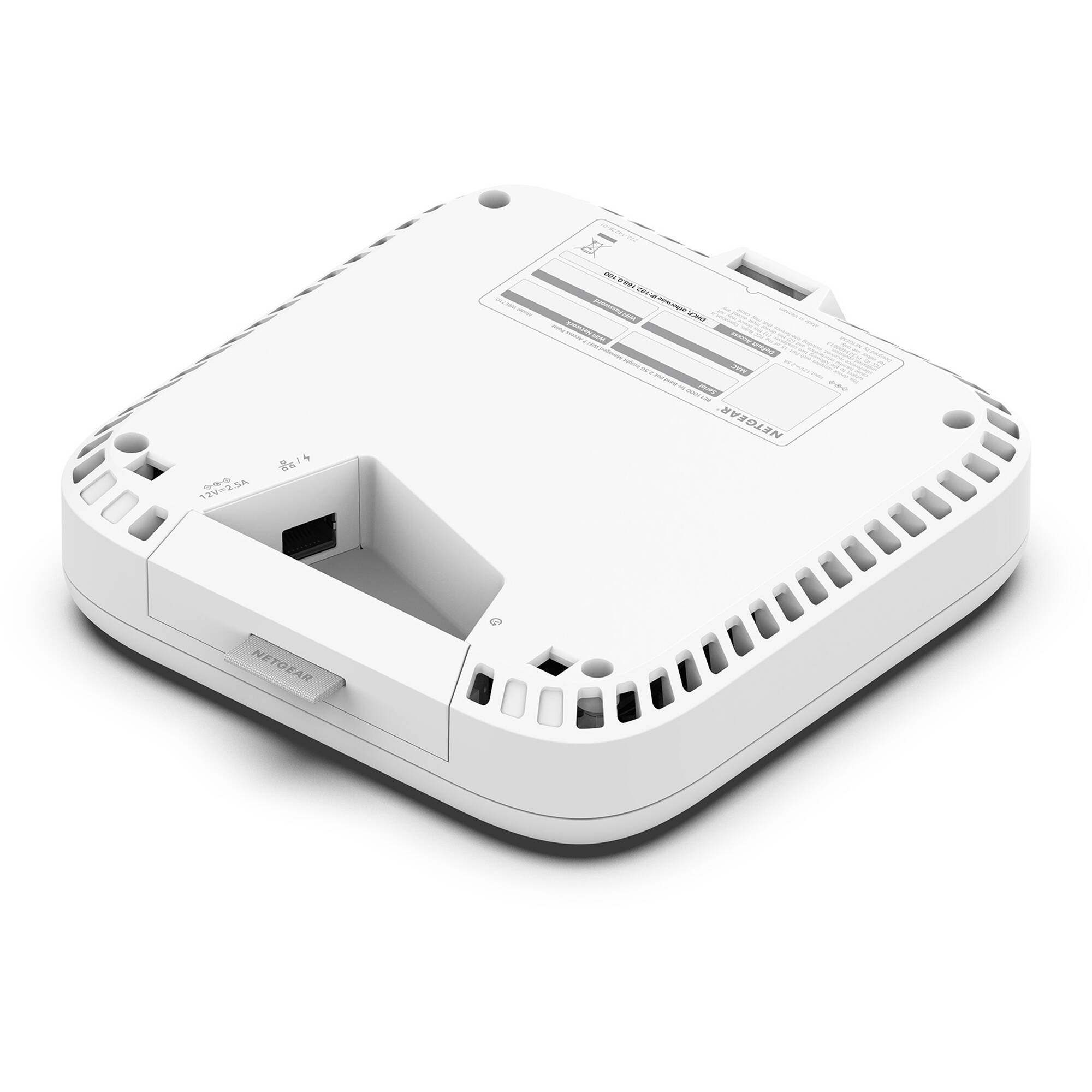 Netgear WBE718 WiFi 7 cloud managed indoor access point for business wireless networks — view 6