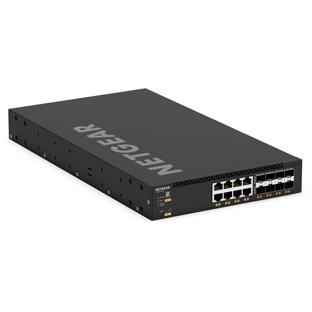 Netgear M4350-8X8F 16-port managed data center switch for rack deployment — view 5
