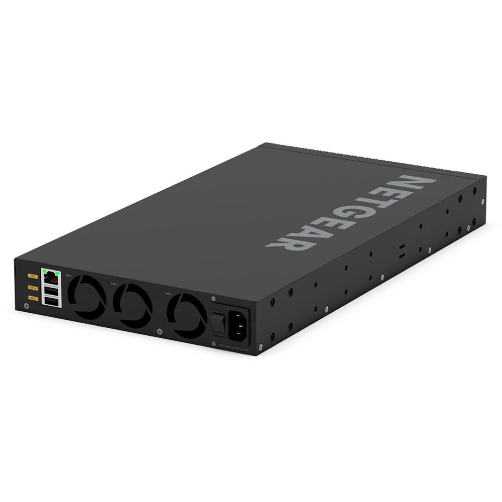 Netgear M4350-12X12F managed data center switch with 24 ports and 12 SFP+ uplink slots — view 6