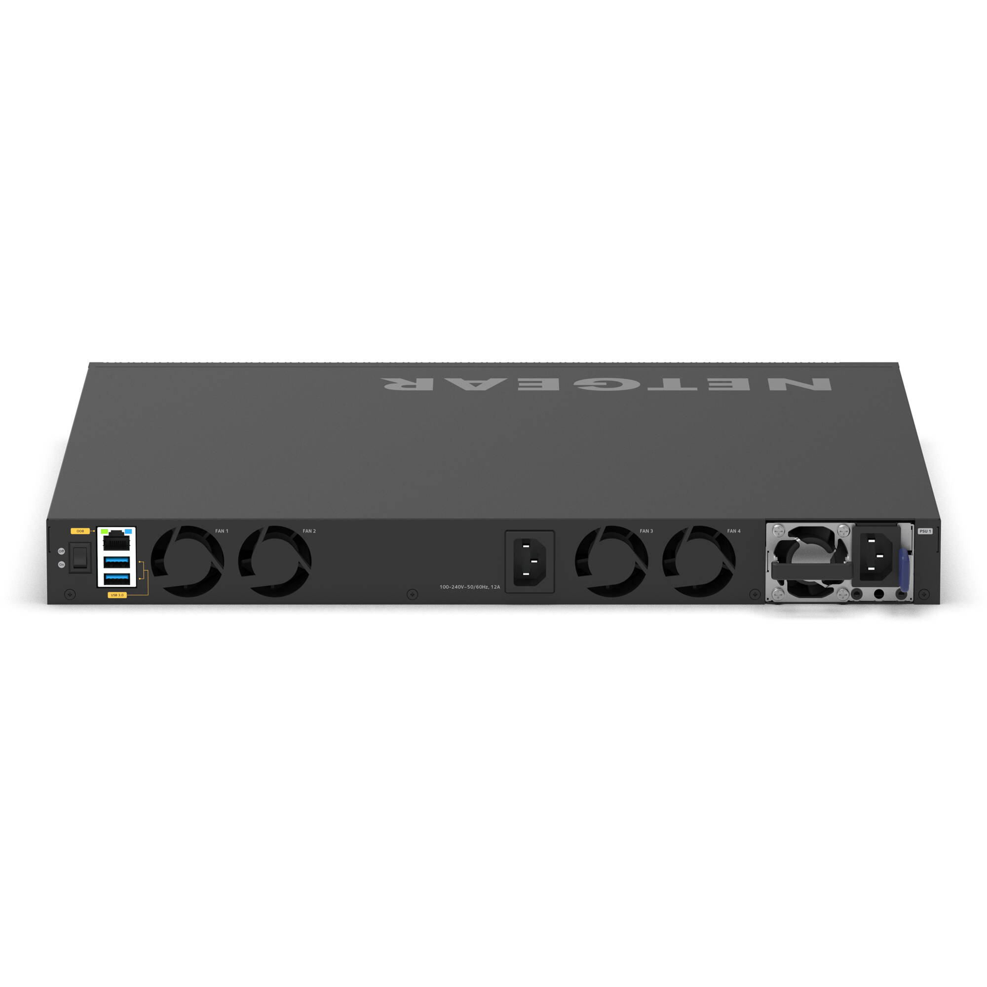 Netgear M4350-24X4V managed 10GbE data center switch for compact rack aggregation — view 4