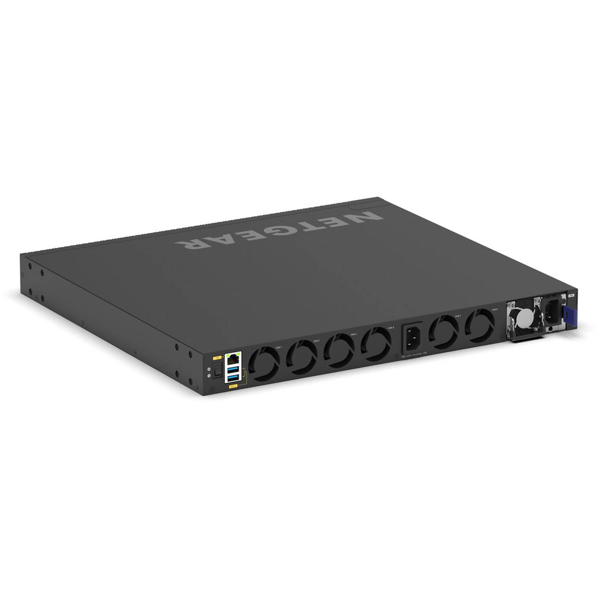 Netgear M4350-36X4V managed data center switch with 36 ports and 4 SFP+ uplink slots — view 5