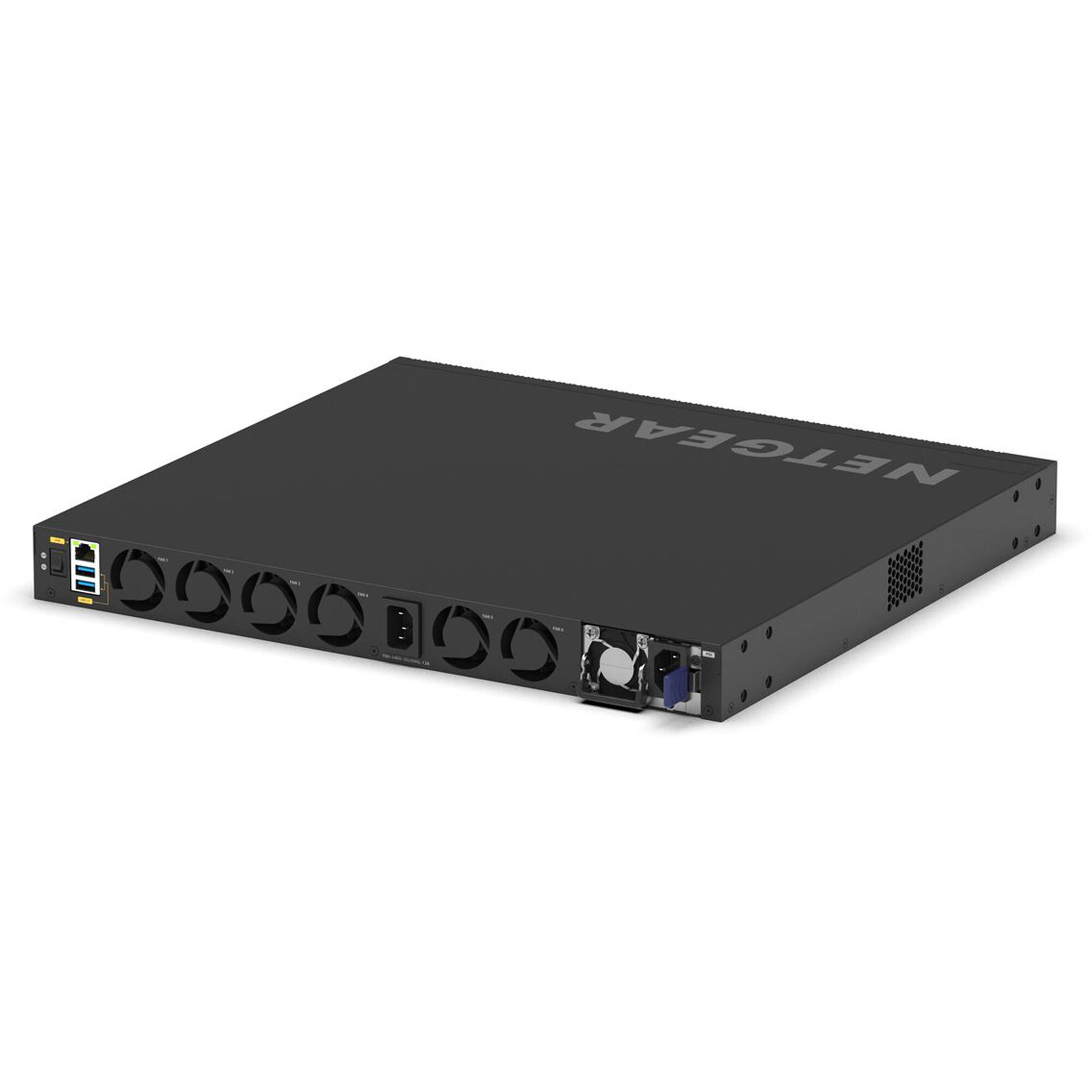 Netgear M4350-36X4V managed data center switch with 36 ports and 4 SFP+ uplink slots — view 6