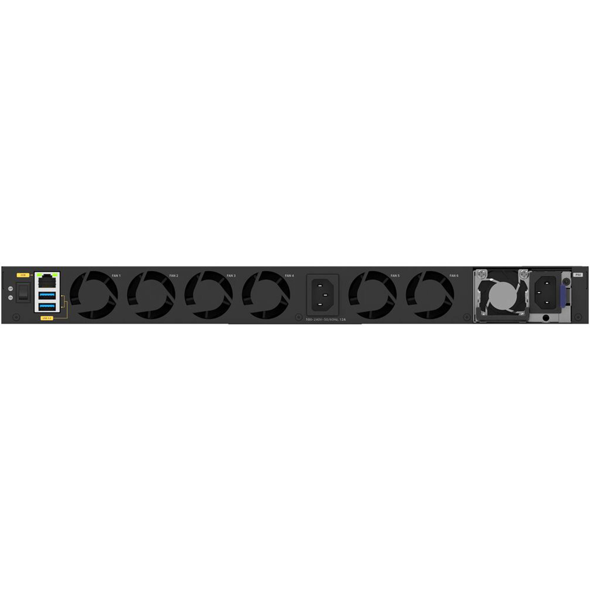 Netgear M4350-36X4V managed data center switch with 36 ports and 4 SFP+ uplink slots — view 8