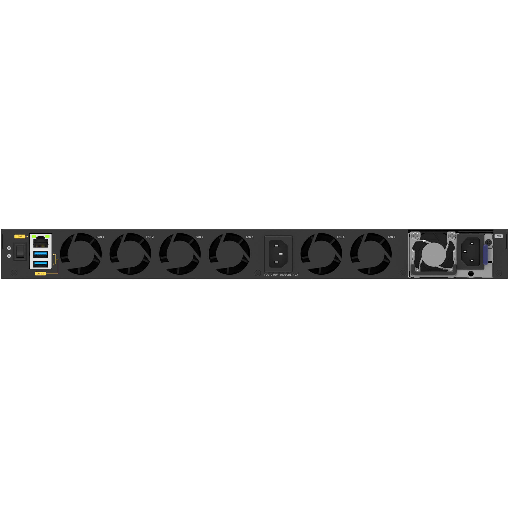 Netgear M4350-32F8V managed data center switch with 10GbE connectivity and 32-port configuration — view 8