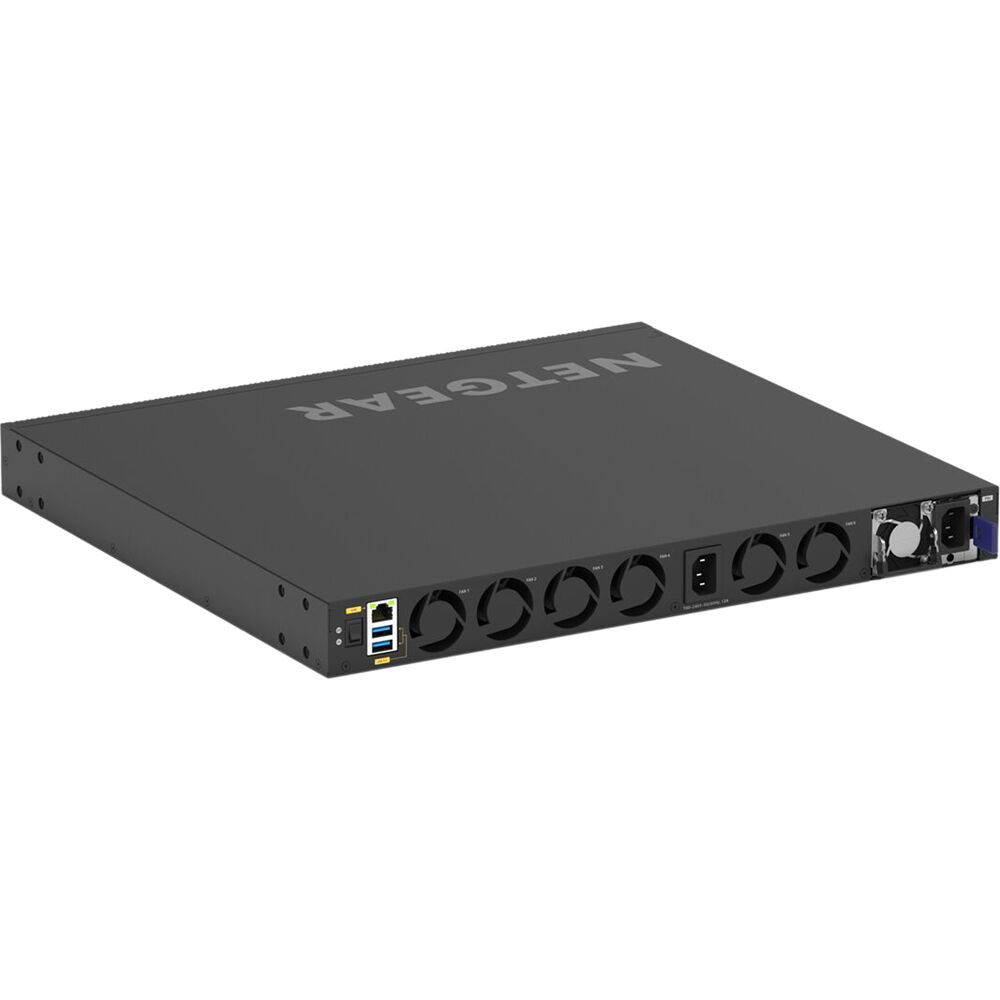 Netgear M4350-40X4C managed data center switch with 40 10GbE ports and 4 SFP+ uplinks — view 4