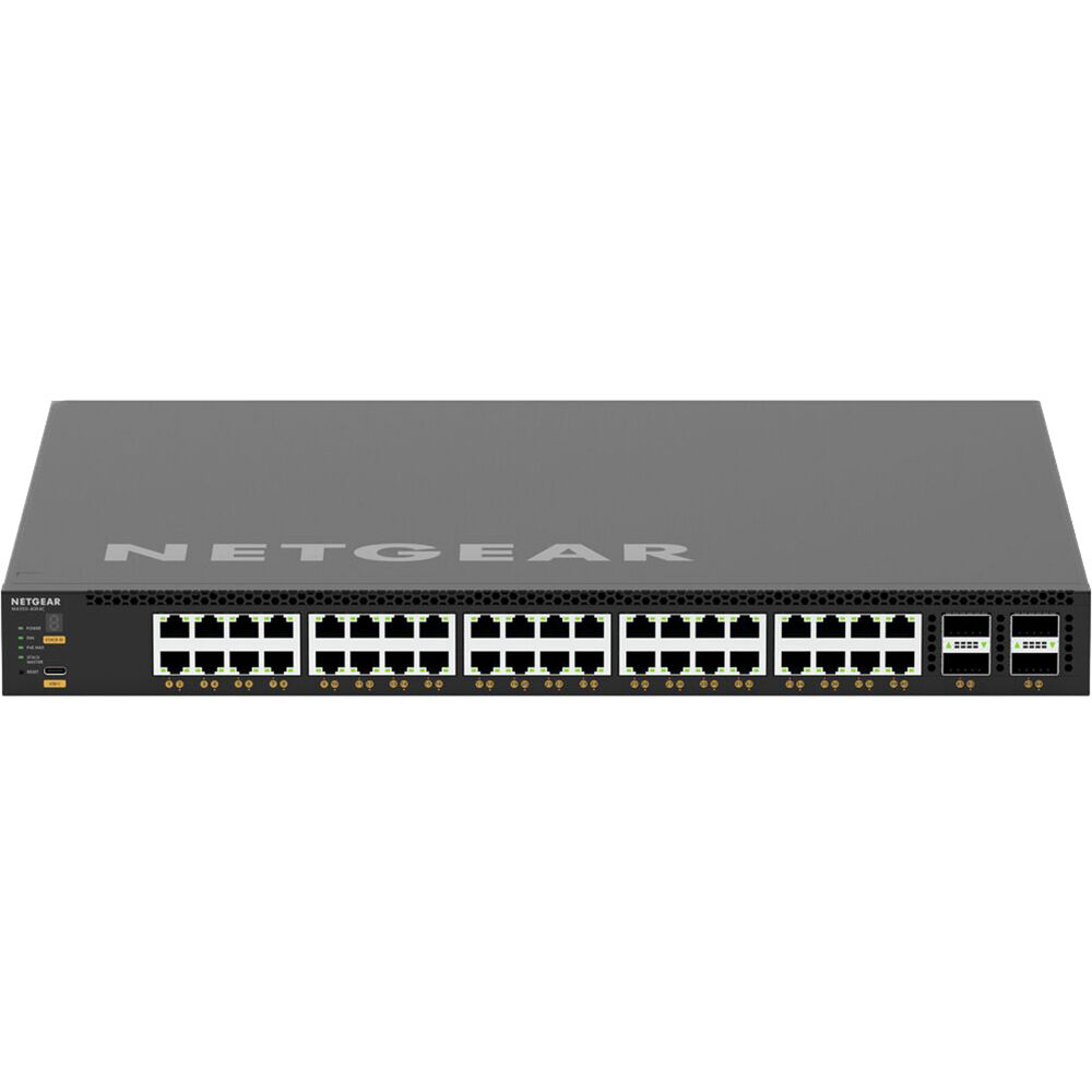 Netgear M4350-40X4C managed data center switch with 40 10GbE ports and 4 SFP+ uplinks — view 5