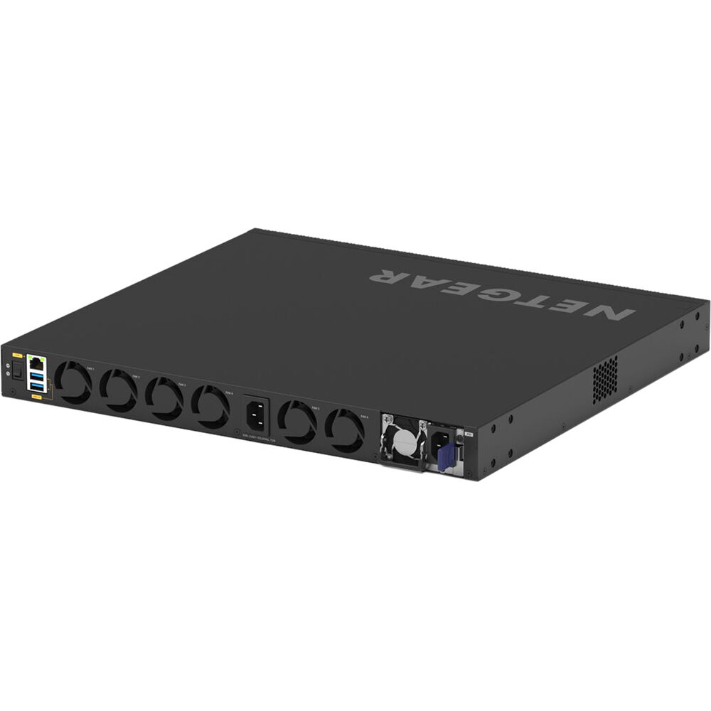 Netgear M4350-40X4C managed data center switch with 40 10GbE ports and 4 SFP+ uplinks — view 6