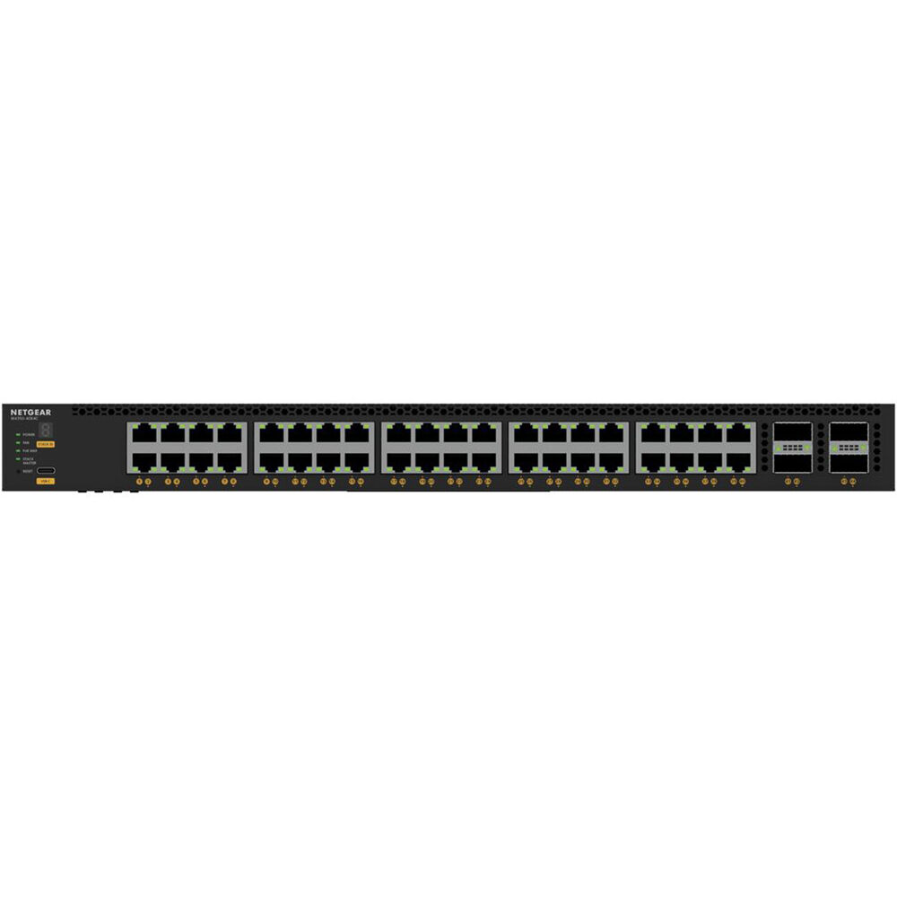 Netgear M4350-40X4C managed data center switch with 40 10GbE ports and 4 SFP+ uplinks — view 7