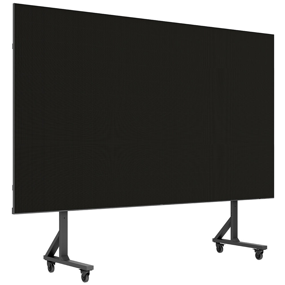 Newline Interactive DV One+ fixed height mobile stand for 135-inch display — view 2
