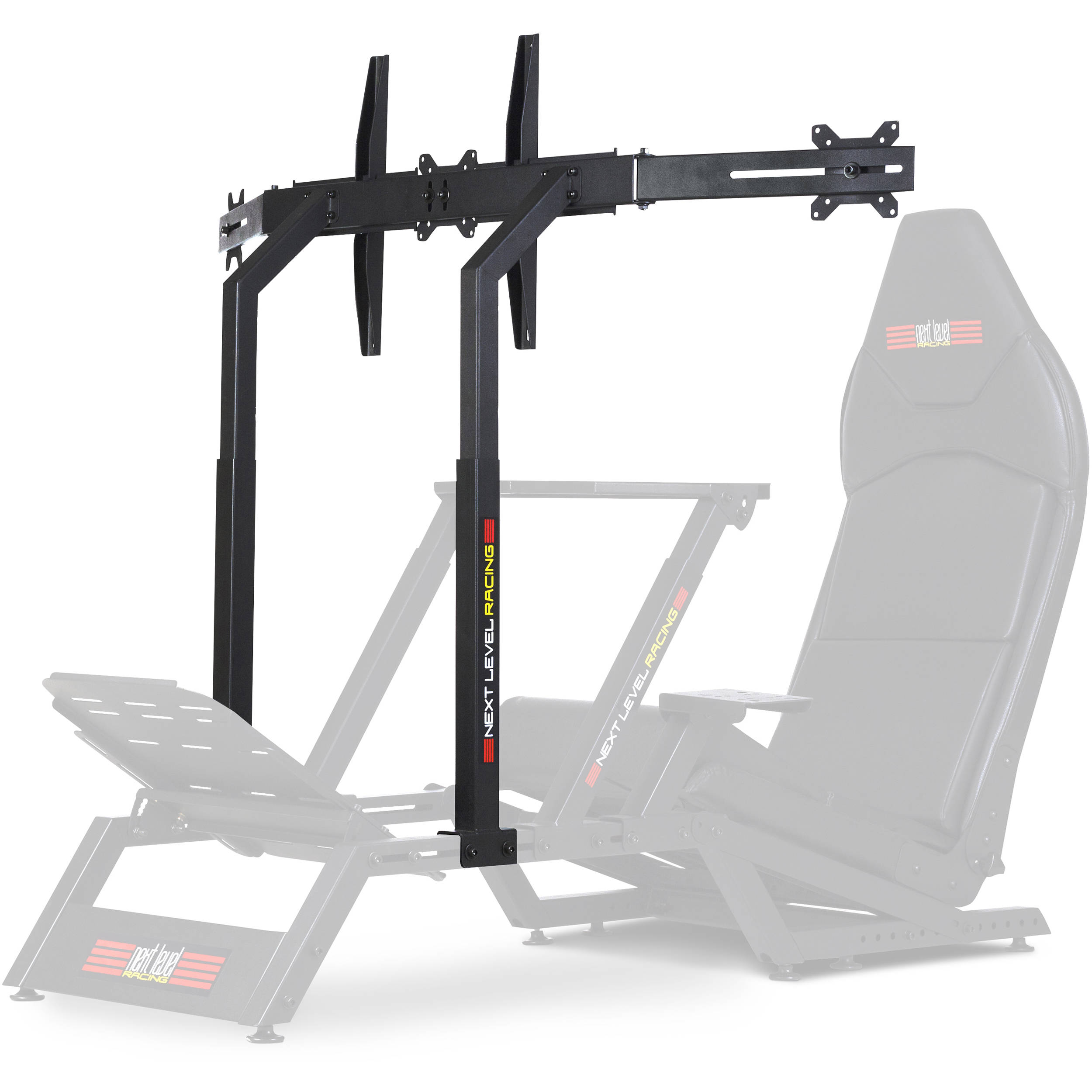 Next Level Racing NLR-A006 matte black monitor stand for F-GT Cockpit sim racing rig — view 3
