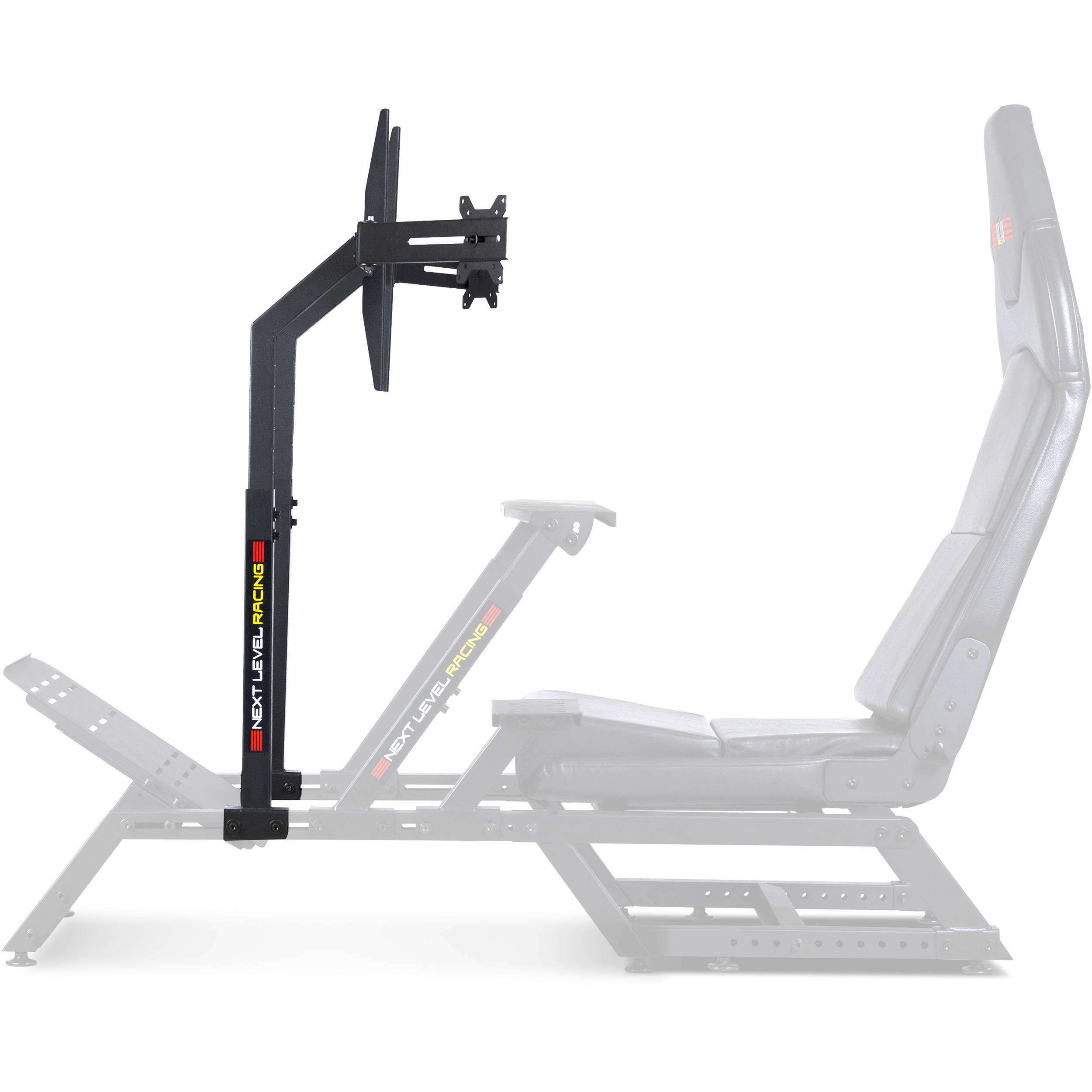 Next Level Racing NLR-A006 matte black monitor stand for F-GT Cockpit sim racing rig — view 4