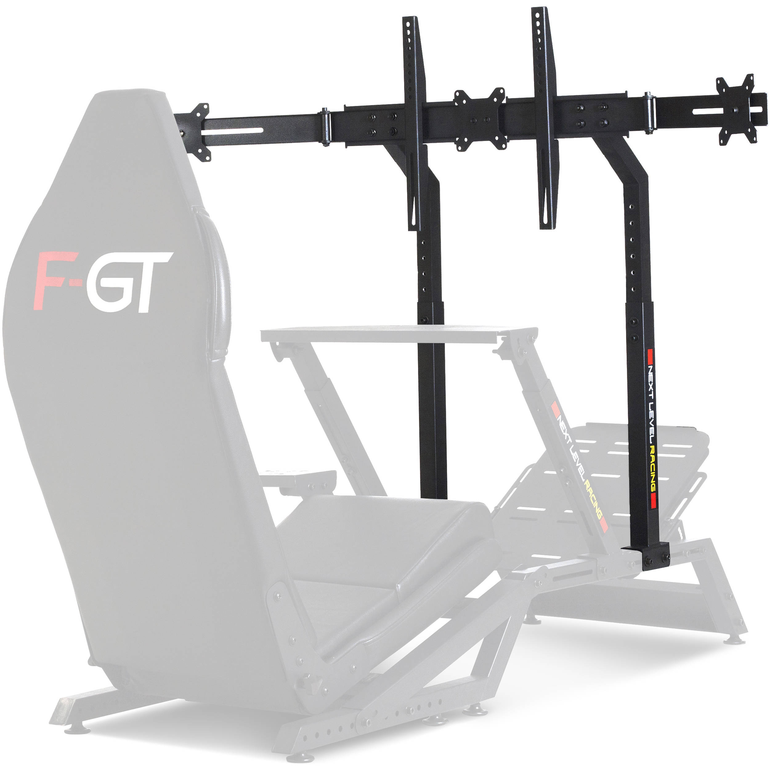 Next Level Racing NLR-A006 matte black monitor stand for F-GT Cockpit sim racing rig — view 7