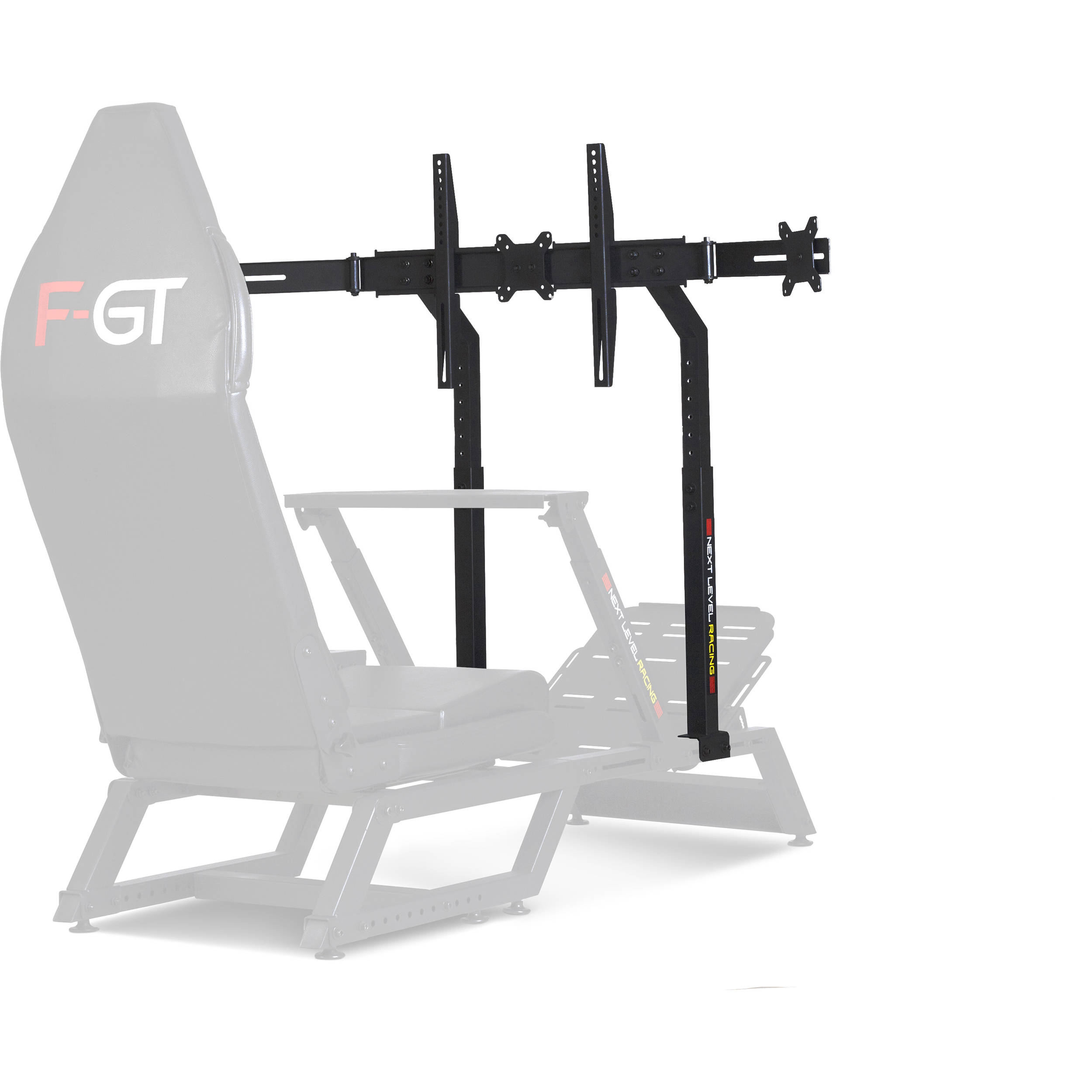 Next Level Racing NLR-A006 matte black monitor stand for F-GT Cockpit sim racing rig — view 8