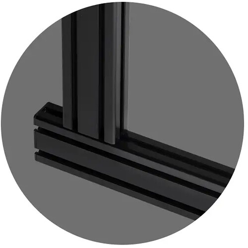 NEXT LEVEL RACING Elite Free Standing Single Monitor Stand Black Edition for one display — view 3