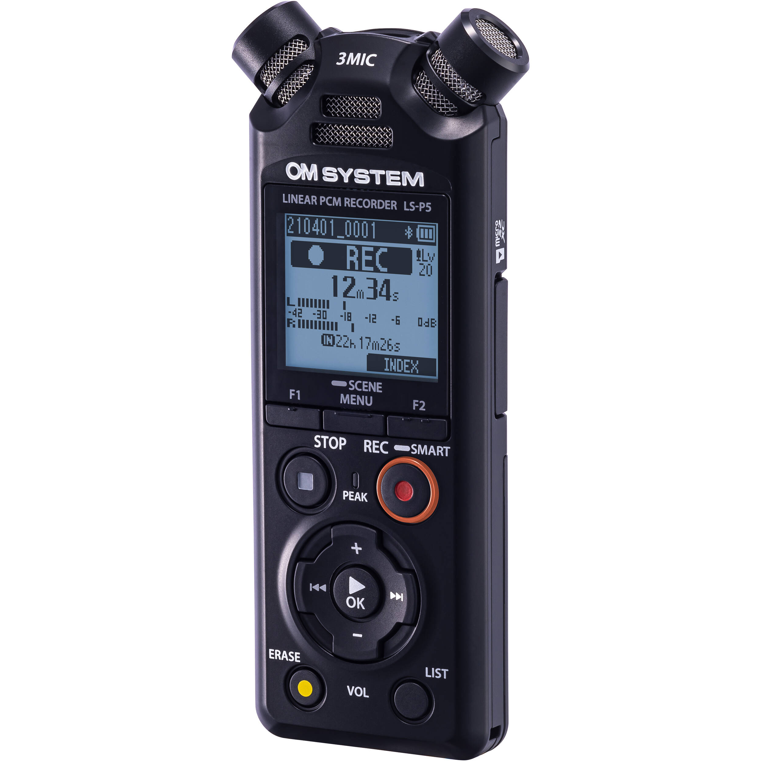 Pocket Recording Studio portable audio recorder for interviews and field capture — view 3