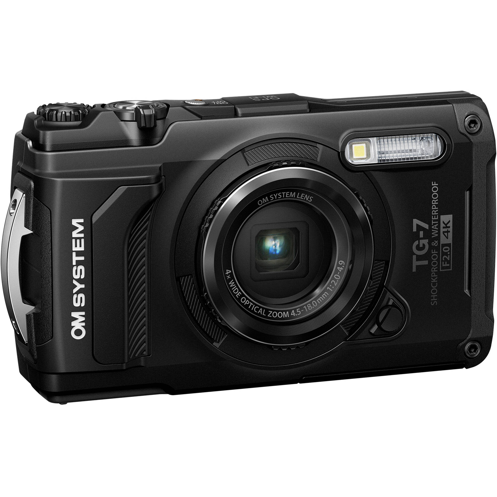 Om Digital Solutions Americas Inc. Tough Tg-7 Camera Black Waterproof Rugged Impact Proof