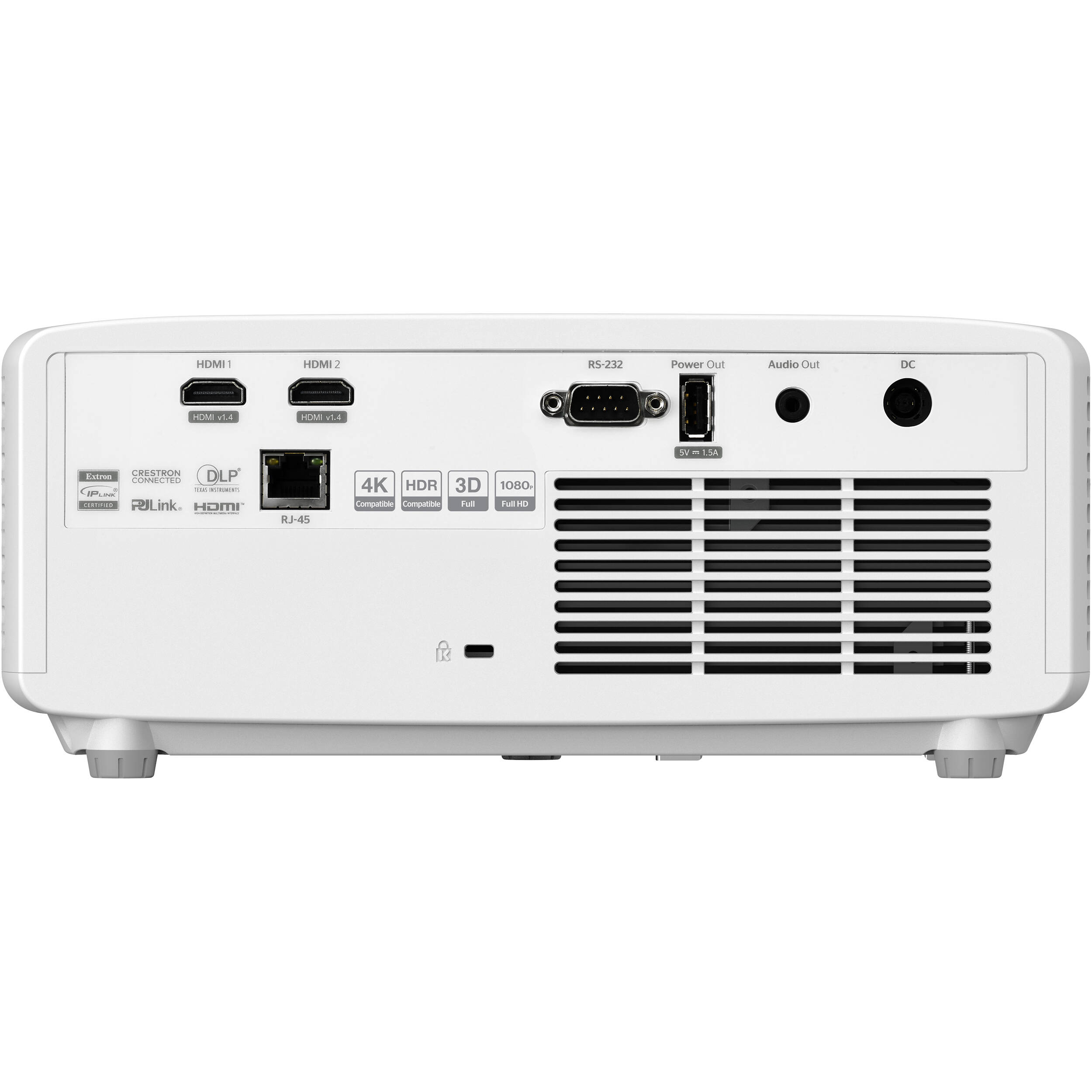 Optoma ZH420 4,300-lumen laser projector for conference rooms and business presentations — view 6