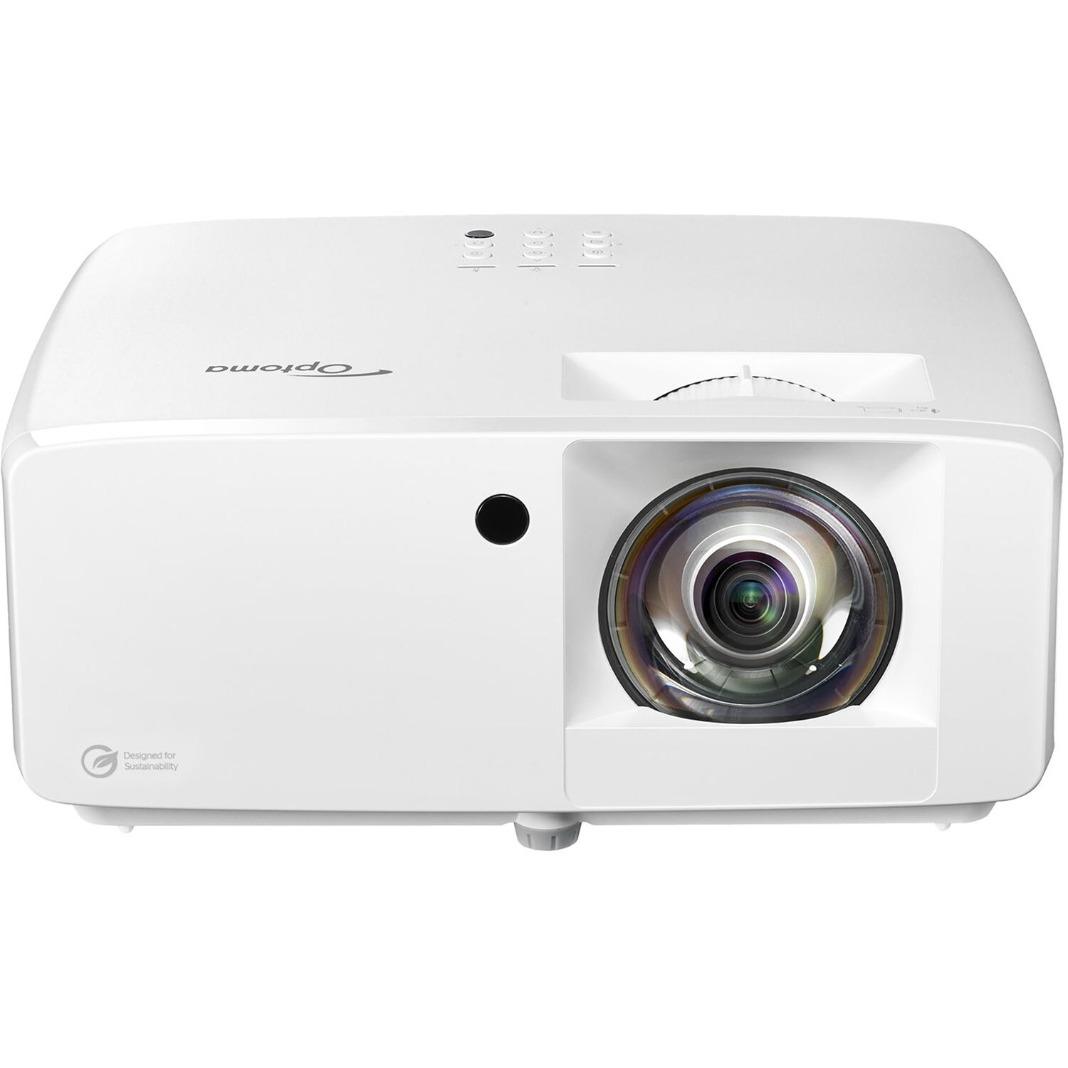 Optoma ZK430ST 4K UHD laser projector with 3,700 lumens and short throw lens — view 2