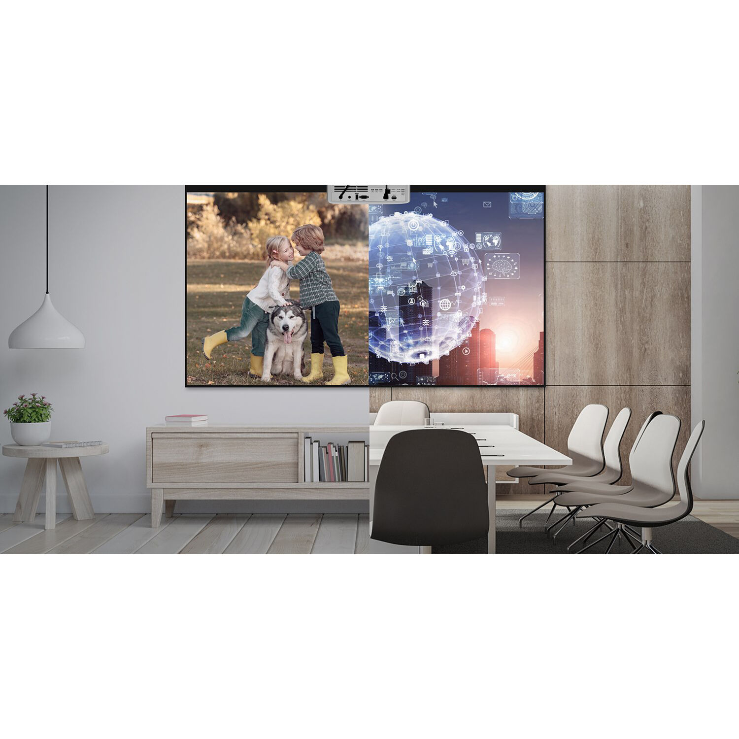 Optoma ZK430ST 4K UHD laser projector with 3,700 lumens and short throw lens — view 9