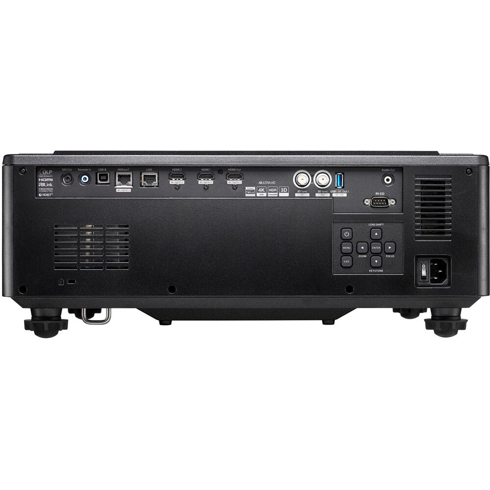 Optoma ZK810TST 4K UHD 8,600 lumen short throw laser projector for professional rooms — view 5