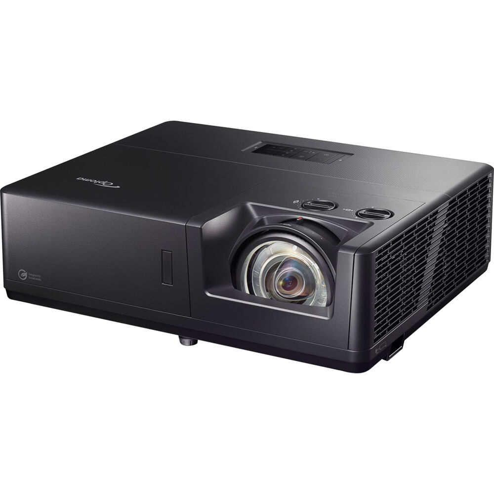 Optoma ZU507TST WUXGA 5,000 lumen short throw laser projector for immersive and simulation spaces — view 4