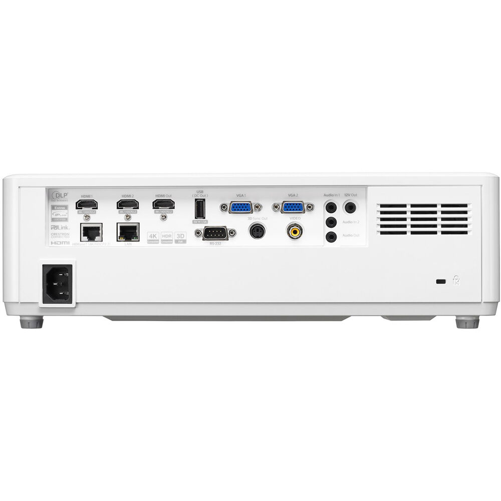 Optoma ZU607T WUXGA 6,500 lumen laser projector with HDBaseT and lens shift — view 7