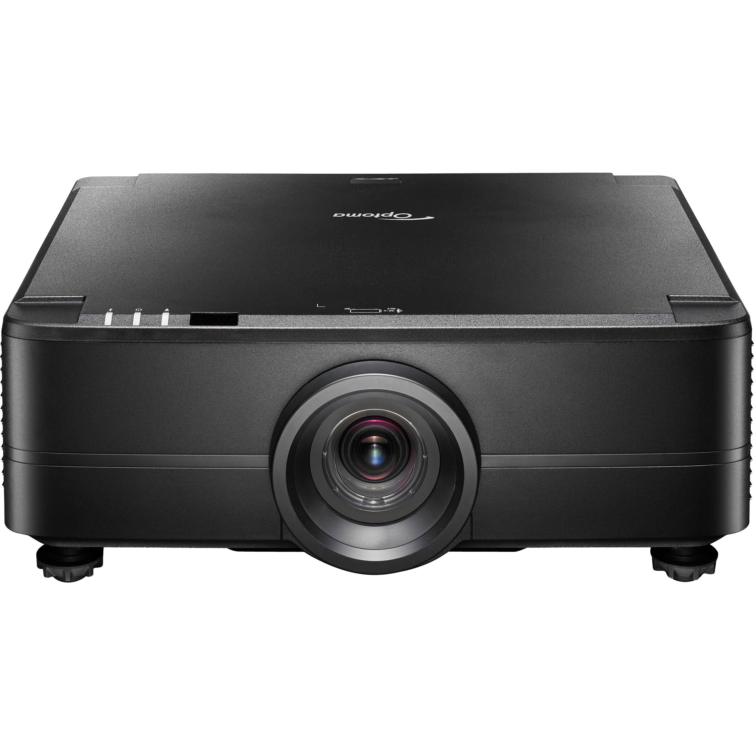 Optoma ZU820TST WUXGA 8,200 lumen short throw laser projector in black — view 2