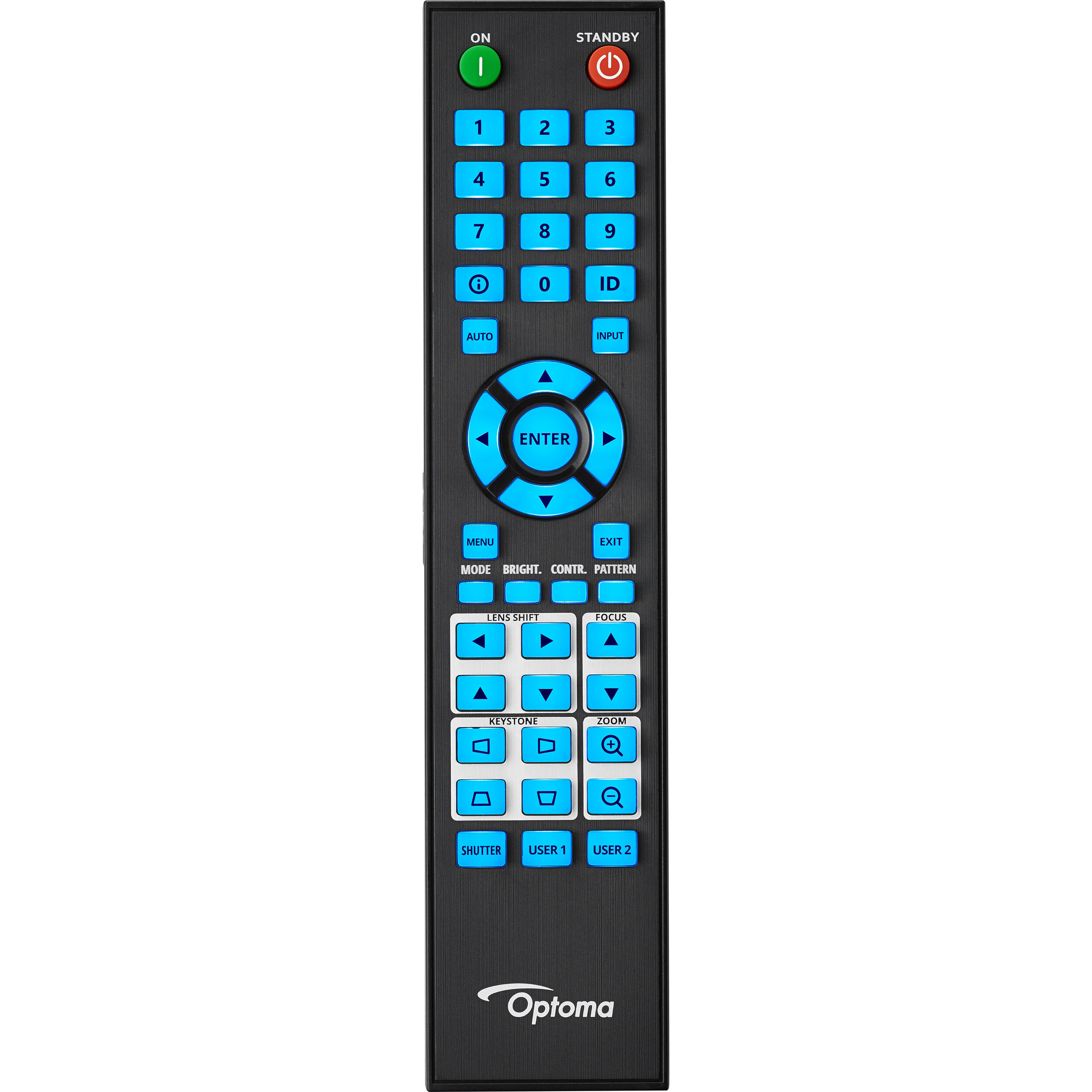 Optoma ZU820TST WUXGA 8,200 lumen short throw laser projector in black — view 7
