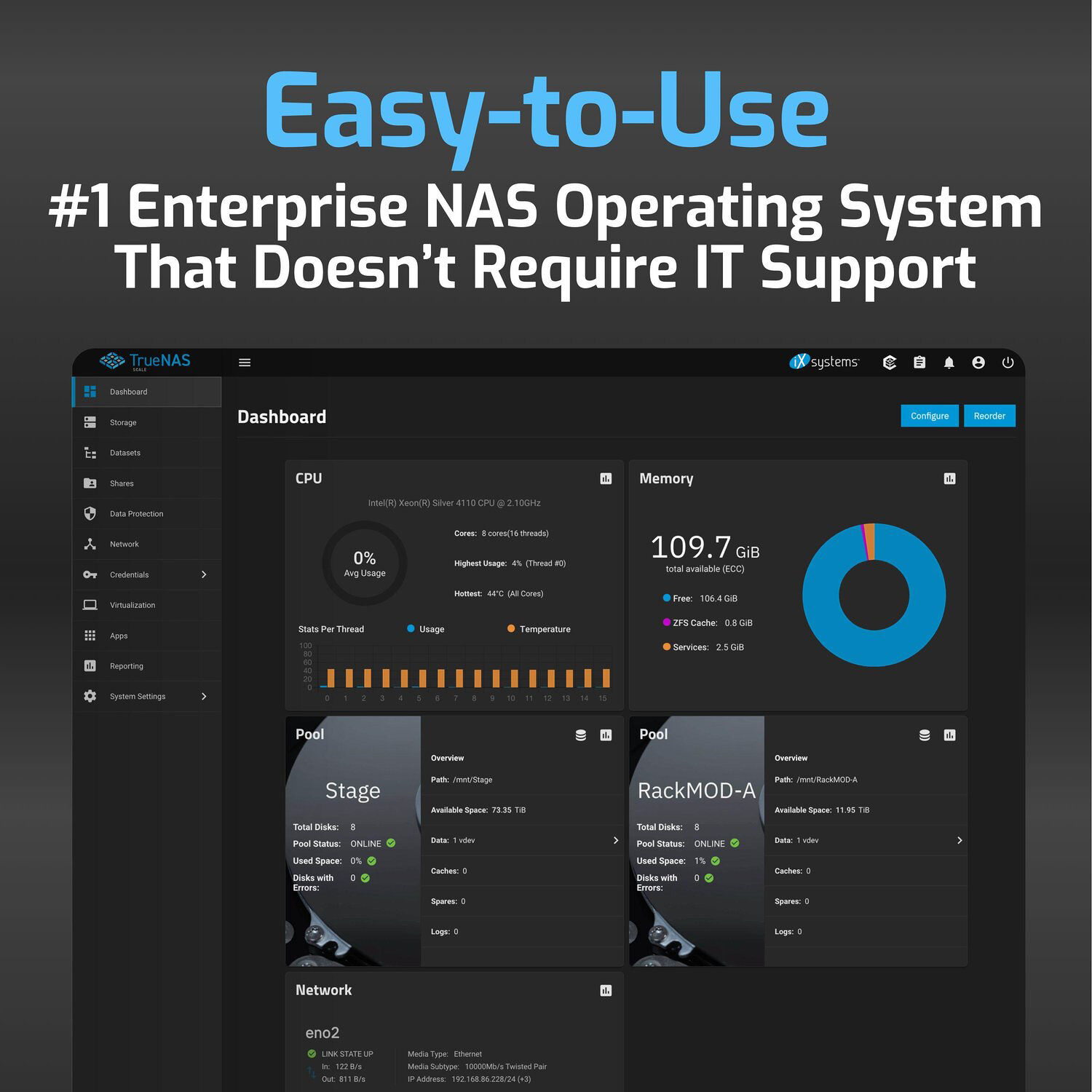 OWC JUPITER MINI 40TB 5-drive desktop NAS solution with enterprise-grade hardware — view 9