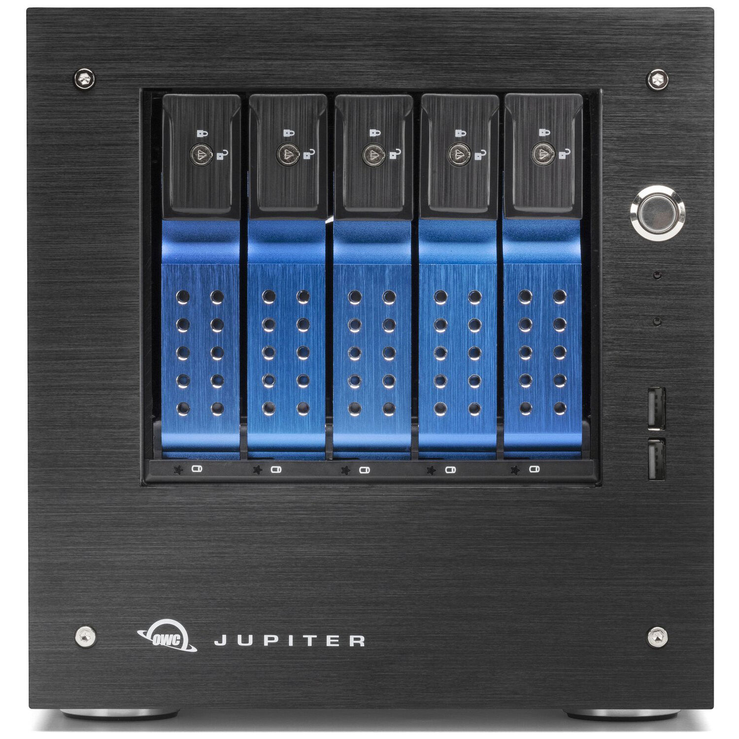 OWC Jupiter Mini 80TB 5-drive desktop NAS solution — view 2