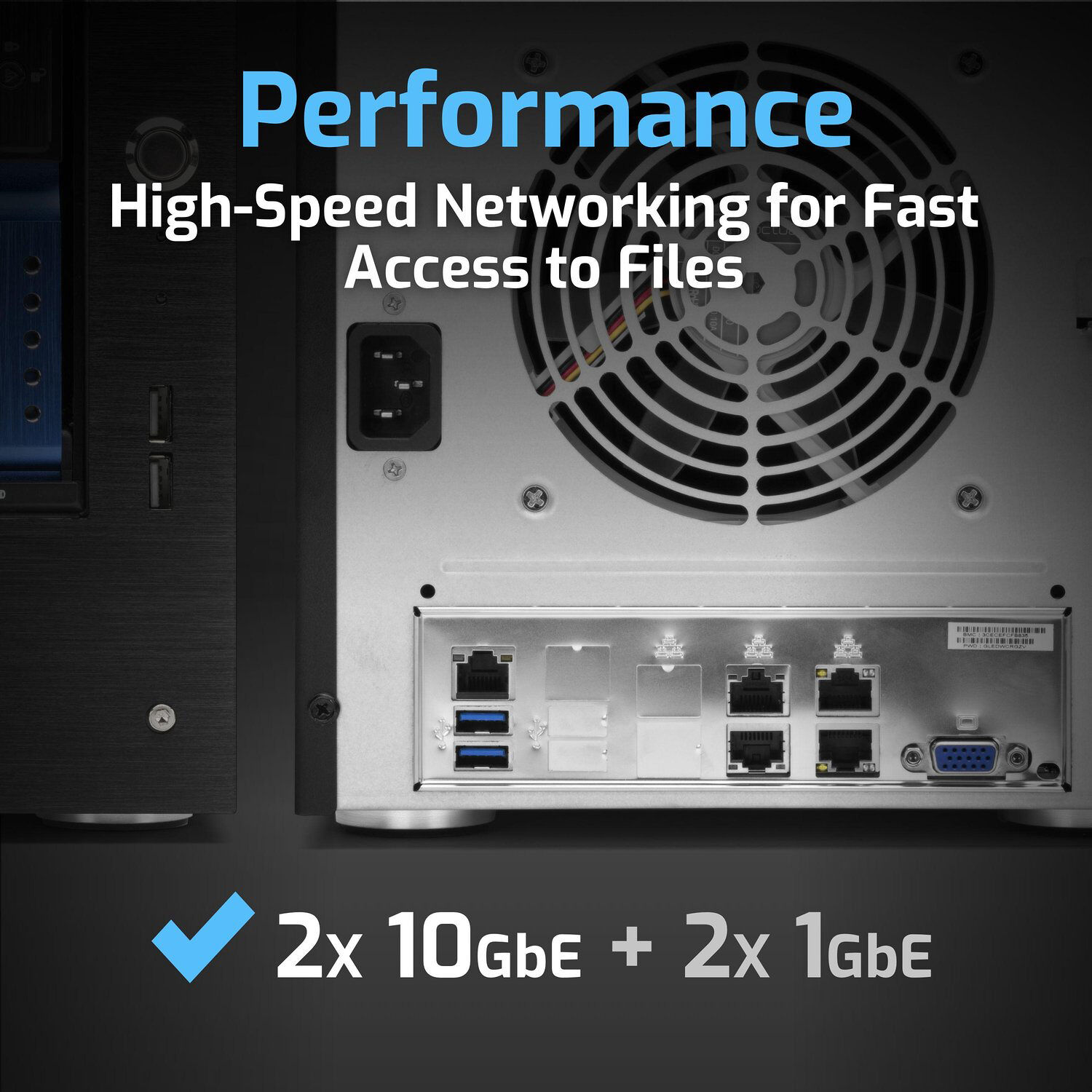 OWC Jupiter Mini 80TB 5-drive desktop NAS solution — view 6