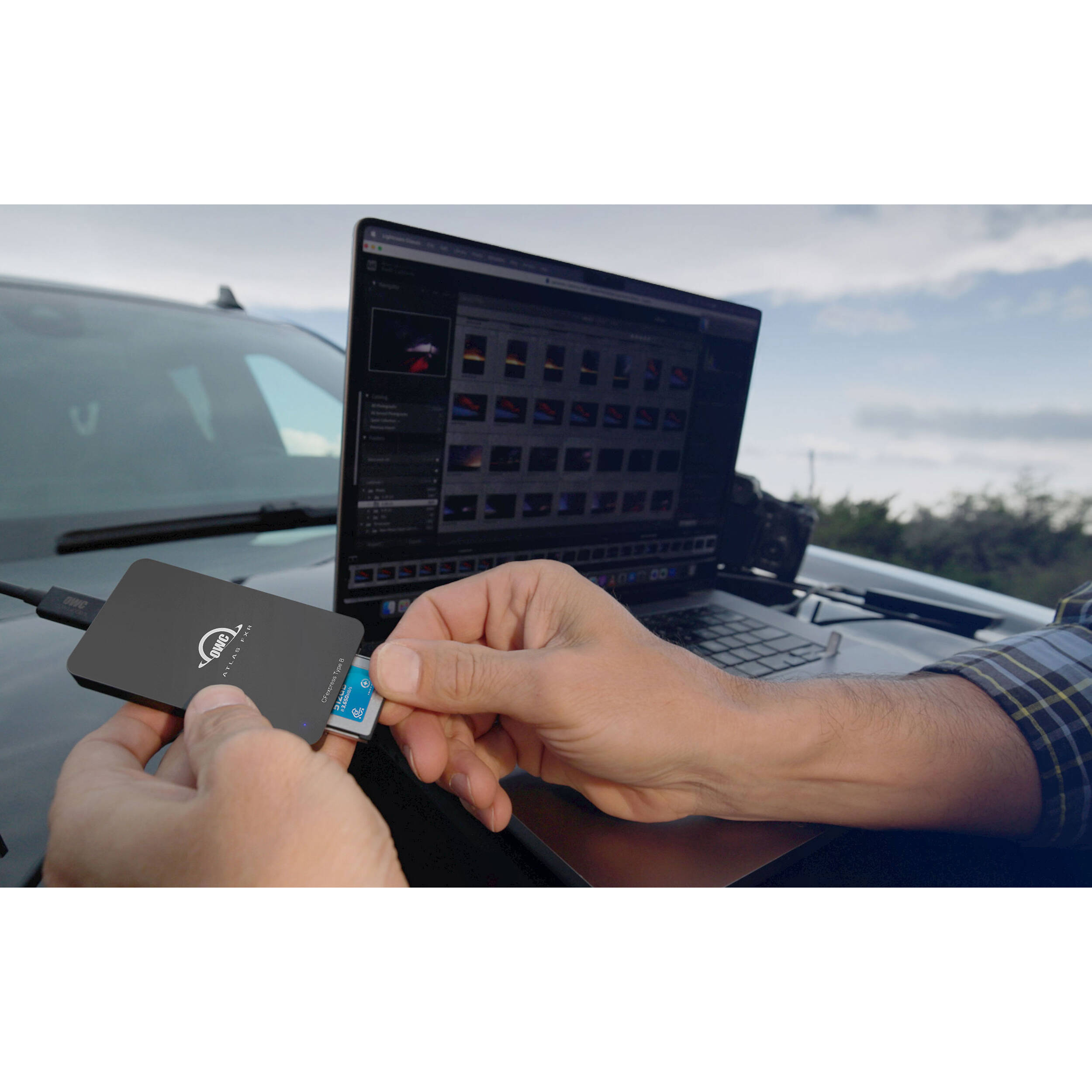OWC Atlas Ultra 2TB CFexpress Type B card for professional video capture — view 4