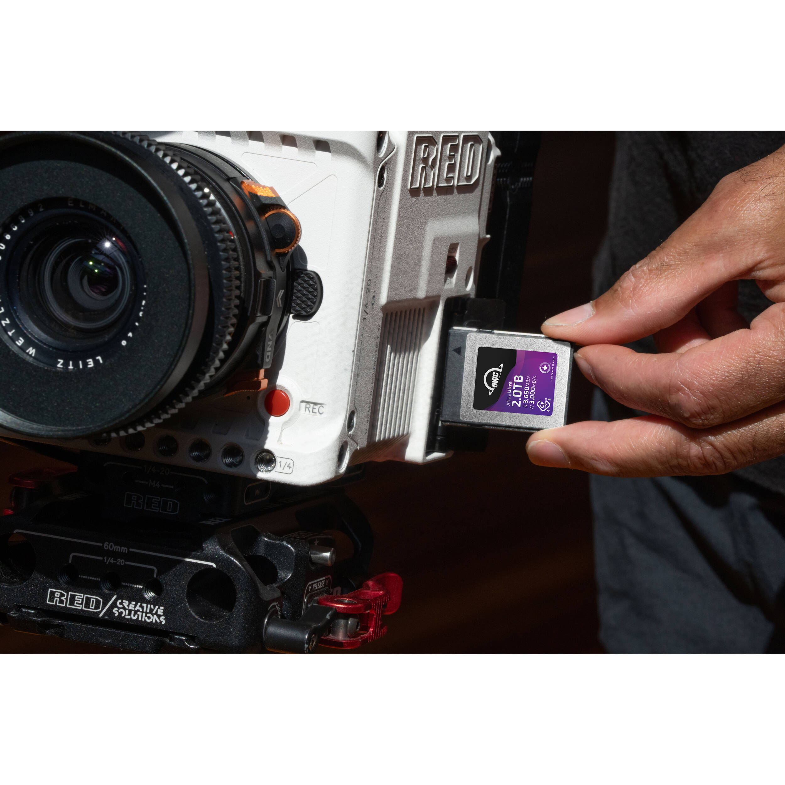 OWC Atlas Ultra 2TB CFexpress Type B card for professional video capture — view 5