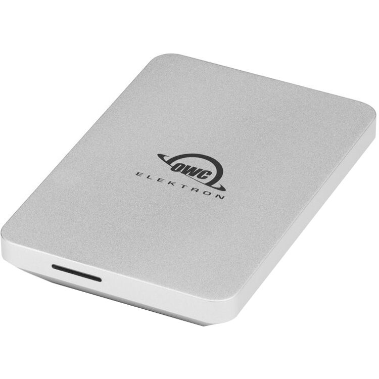 OWC Envoy Pro Elektron 1TB portable SSD with USB-C, IP67 protection, and pocket-sized design — view 2