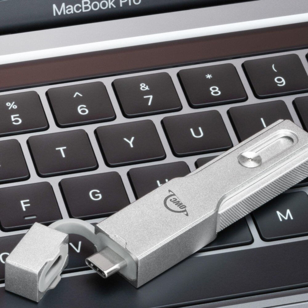 OWC Envoy Pro mini 1TB pocket-sized portable SSD with USB-C and USB-A compatibility — view 10