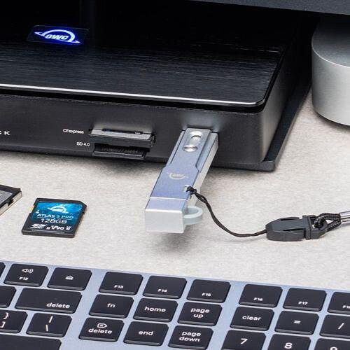 OWC Envoy Pro mini 1TB pocket-sized portable SSD with USB-C and USB-A compatibility — view 11