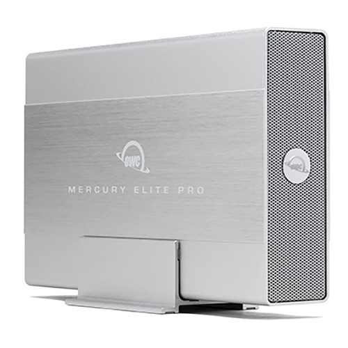 OWC 16TB Mercury Elite Pro desktop external hard drive with all-metal enclosure — view 2